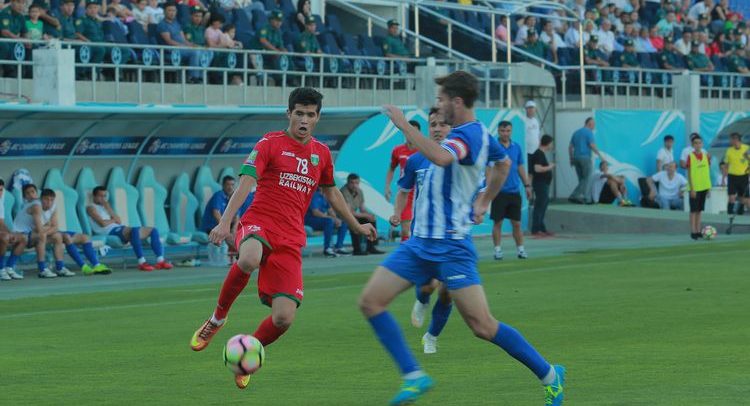 Azizbek Amonov Lokomotiv Tashkent footbal cl;ub UZB