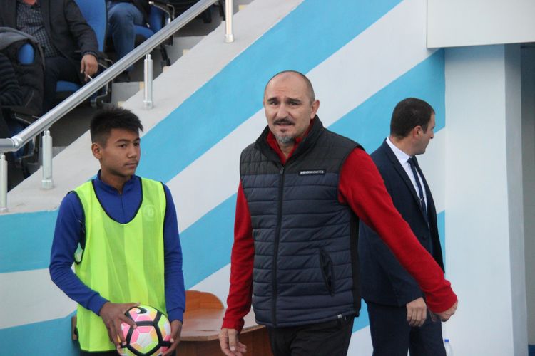 Mirko Jelicic coach of FC Lokomotiv Tashkent